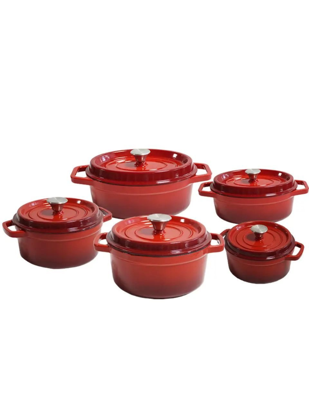 Red Ceramic Pots