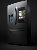 Dark Grey Samsung Fridge Double Door