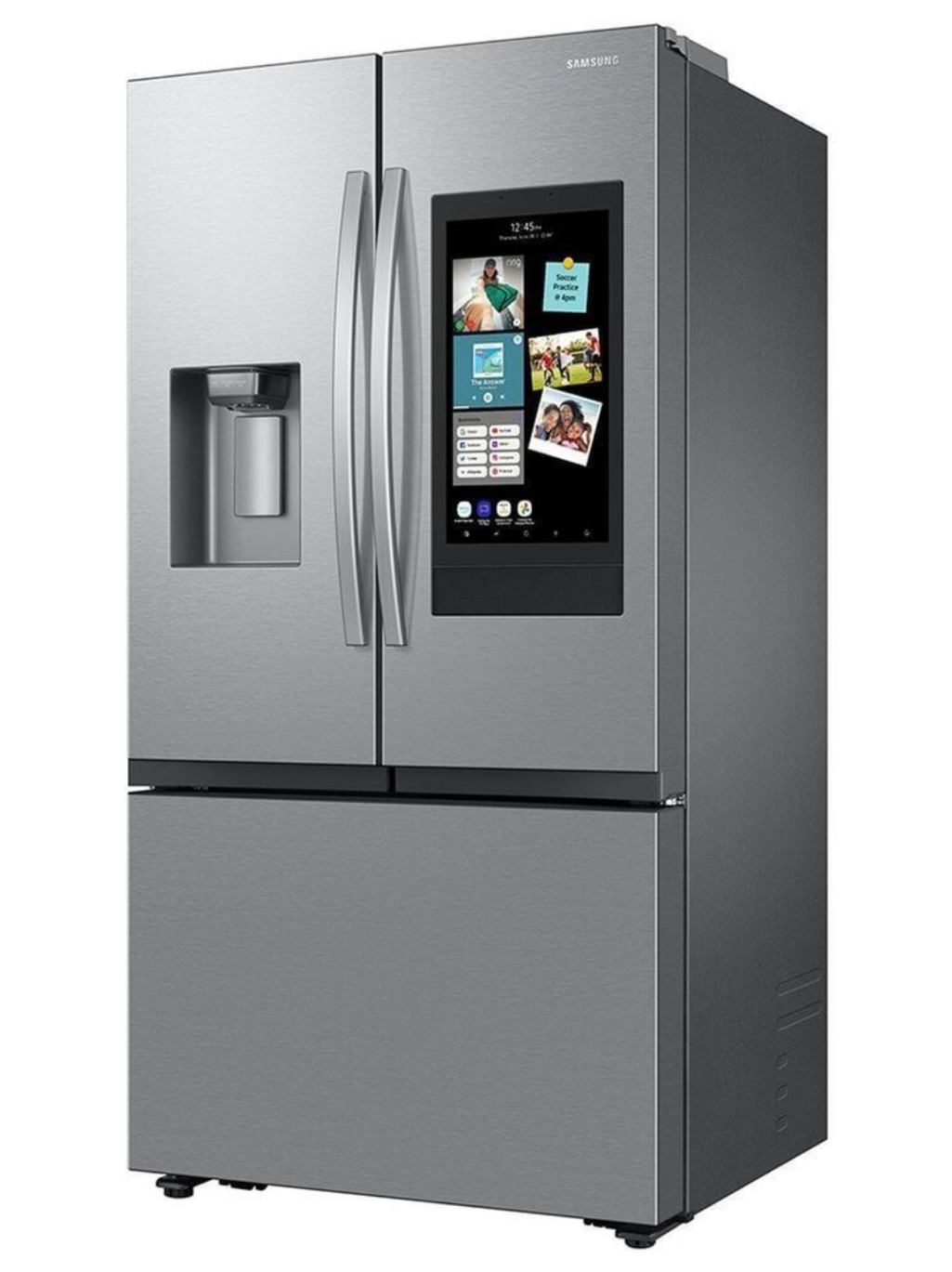 Light Grey Samsung Fridge Double Door